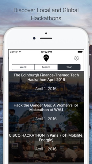 Hackathons - Search Local and Global Hac