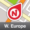 NLife Western Europe Premium - Offline GPS Navigation, Traffic & Maps