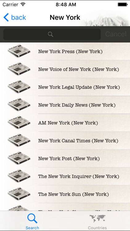 Newspapers Free ( newspapers and news from the world ) screenshot-3