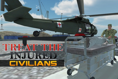 Army Helicopter Ambulance 3D – Apache Flight Simulator Game screenshot 2