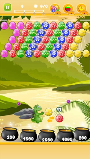 Dinosaur Shooter: Bubble Eggs Jungle Free Game - Totally Add(圖3)-速報App