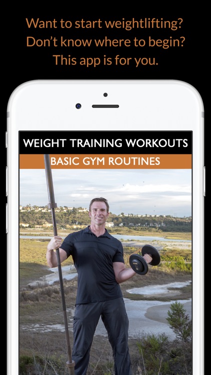 Weight Training Workouts: Basic Gym Routines for Bodybuilding & Fitness screenshot-0