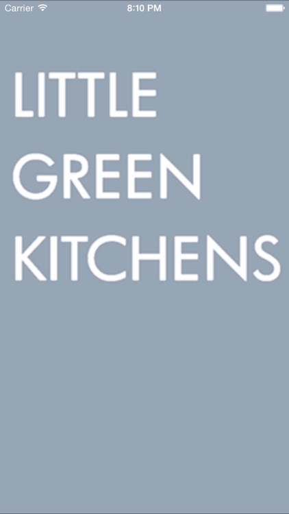 Little Green Kitchens