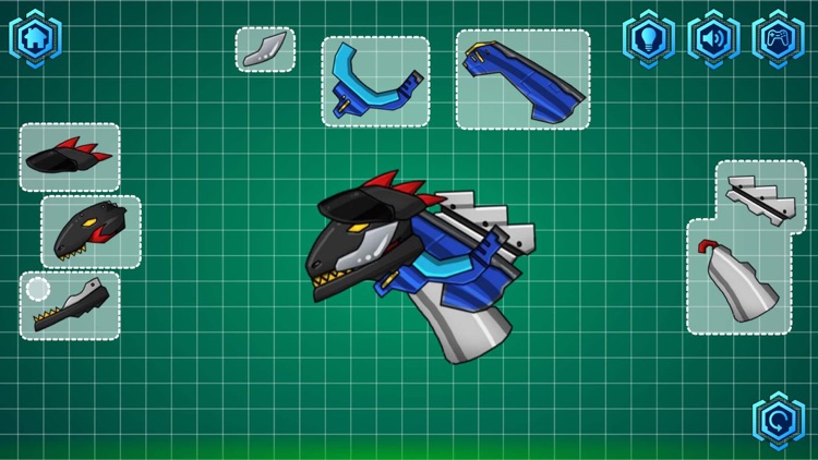 Tyrannosaurus Rex – Coolest Robot Assemble Puzzle Casual Game screenshot-3
