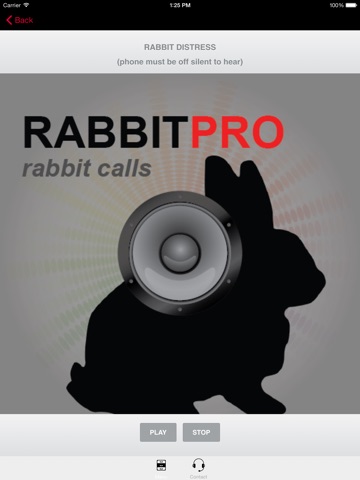 REAL Rabbit Calls & Rabbit Sounds for Hunting Calls -- (ad free) BLUETOOTH COMPATIBLE screenshot 4