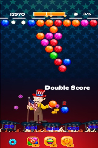 Independence Day Bubble Shooter Adventures screenshot 4