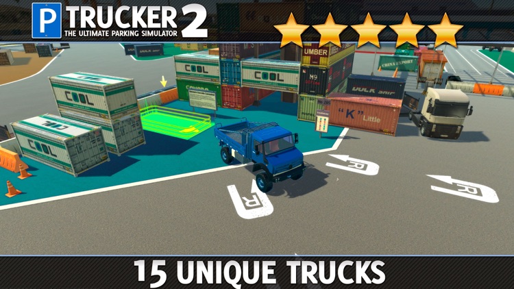 Trucker Parking Simulator 2 a Real Monster Truck & Lorry Driving Test screenshot-3