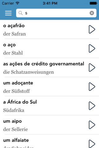 German-Portuguese AccelaStudy® screenshot 4