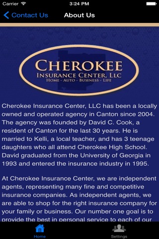 Cherokee Insurance Center screenshot 3