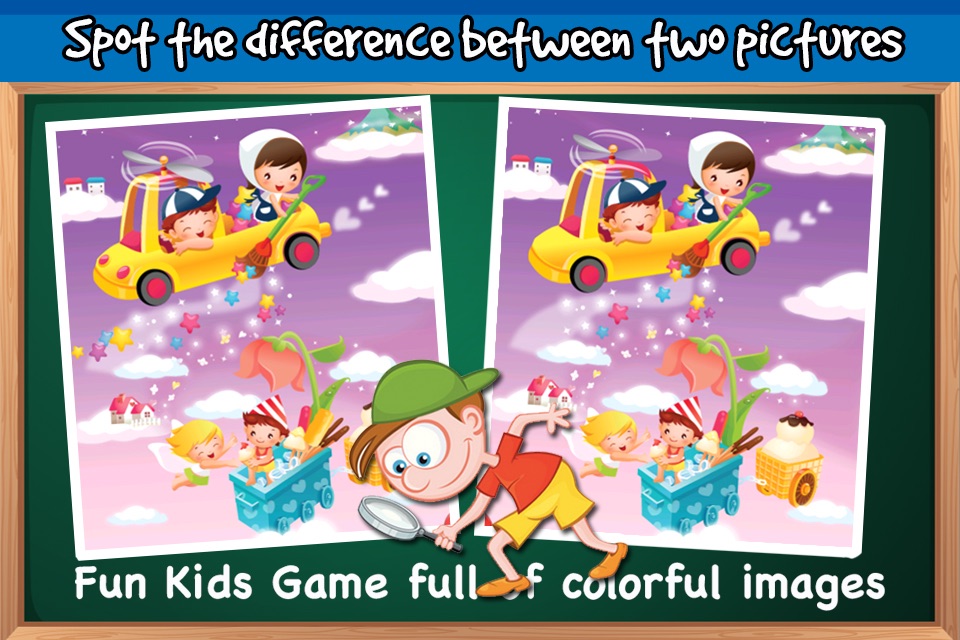 Spot the Difference for Kids & Toddlers - Preschool Nursery Learning Game screenshot 2
