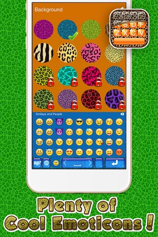 Cheetah Keyboard Skins for iPhone – Animal Print Design.s and Custom Themes Free screenshot 4