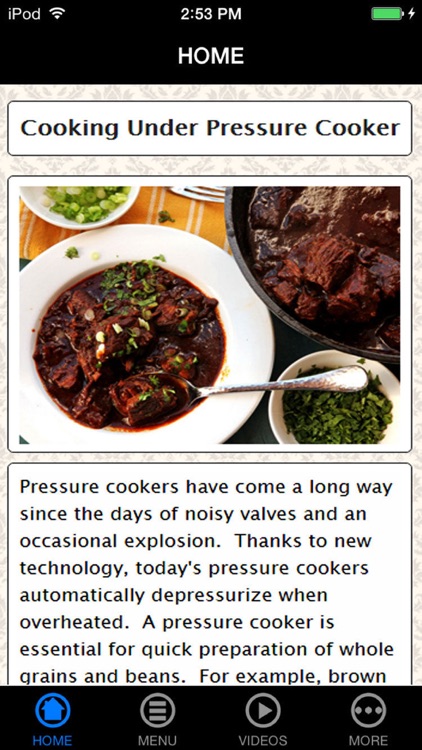 Easy Cooking Under Pressure Cooker - Even a Newbie Can Do It