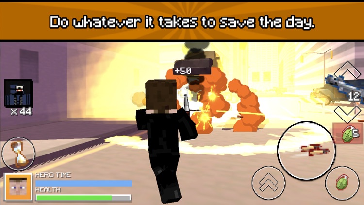 Block Hero - Pixel City Under Fire screenshot-3