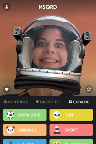MSQRD — Live Filters & Face Swap for Video Selfies screenshot 2
