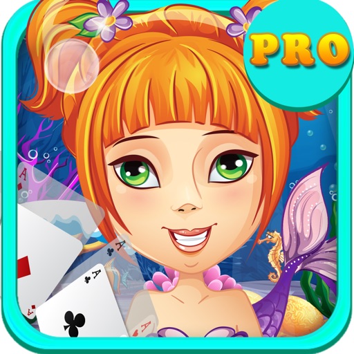 Mermaid World Solitaire Simulator Fish Rules Pro Icon