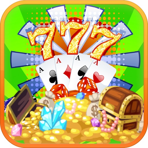 Super Party Jackpot - Free Solitaire Slots, Deluxe Vegas Casino and Big Bonus icon