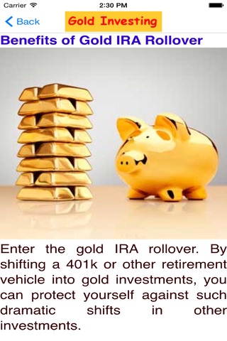 Gold IRA Investing- Reason,Rules & Companies screenshot 4