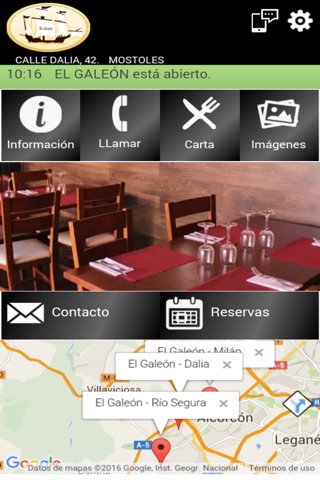 Restaurantes El Galeón screenshot 2