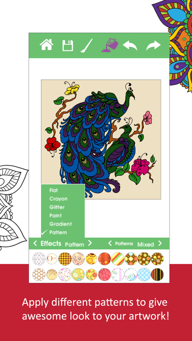 How to cancel & delete Color Ring-Free adult coloring book and best art therapy for canvas and flowers from iphone & ipad 3