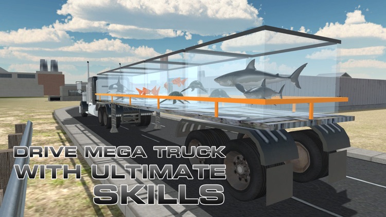 3D Transporter Truck Sea Animal – Ultimate driving & parking simulator game screenshot-3