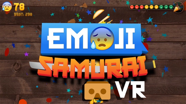 Emoji Samurai VR: Slice and dice emojis for Google Cardboard