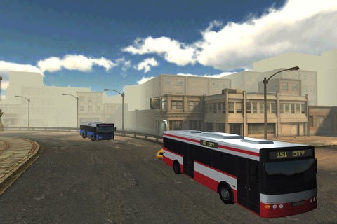 City Bus Traffic Racing -  eXtreme Realistic 3D Bus Driver Simulator Game PRO screenshot 4