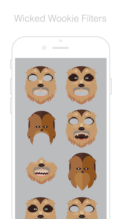 Wookie Me - Photo Mask Star Maker