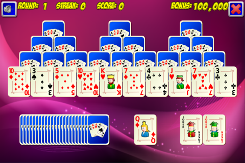 Triple Tower Solitaire screenshot 2