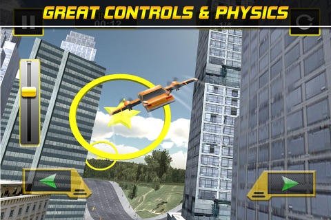 Flying Car Simulator 3D Free Game screenshot 3