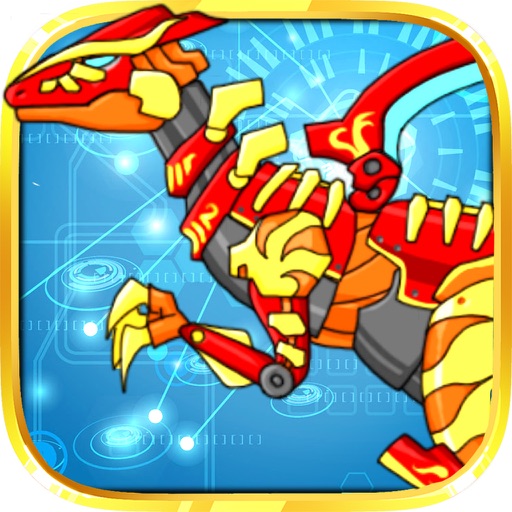 Dinosaur World - Single Free Games Puzzle Children's Games - Long knife blade icon