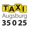 Bestellen Sie Ihr Taxi in Augsburg und Umgebung mit zwei Klicks zu Ihrem Standort