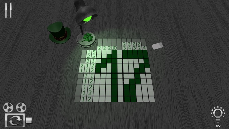 Easy Patrick Crossword - Best Green Nonogram