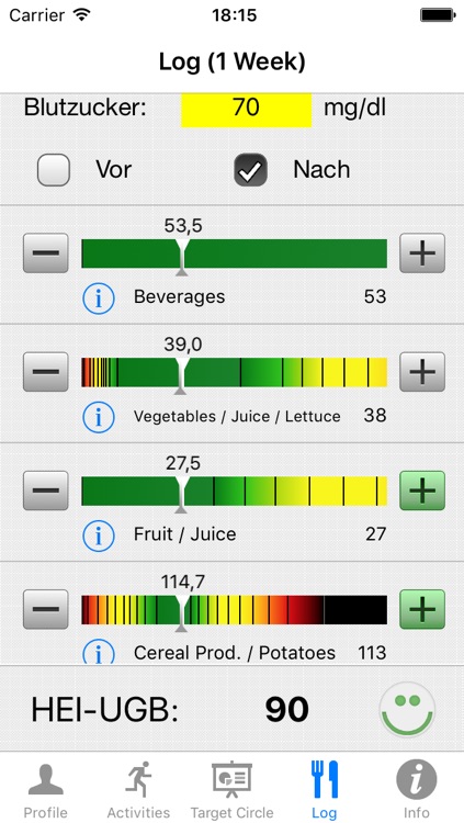 Food Navi – diabetes II