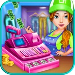 Tailor Boutique Cash Register and Shopping Girl - top free time management grocery shop games for girls