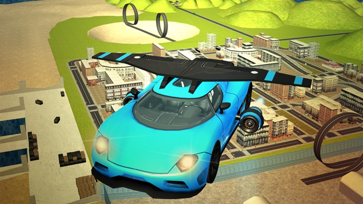 Flying Muscle Car simulator