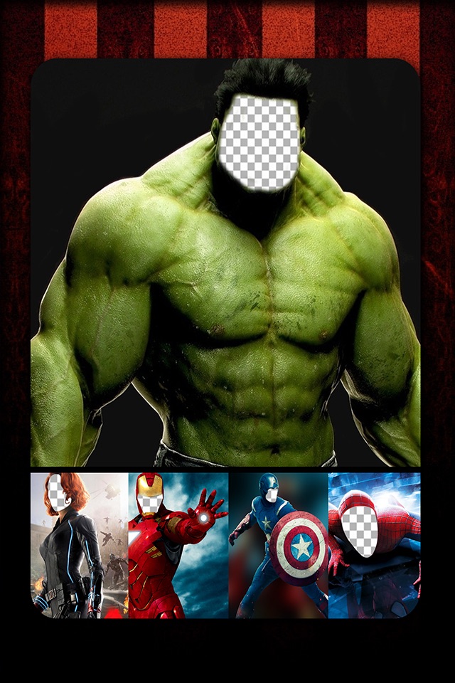 Superhero +  Make Yourself Super Hero By Placing Your Face On Super Heroes Body screenshot 2