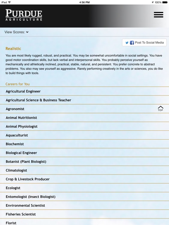 CareerFinder iPad Version screenshot-3