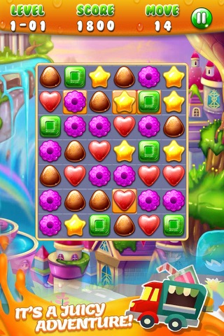 Puzzle Candy Star: Ice mania screenshot 2