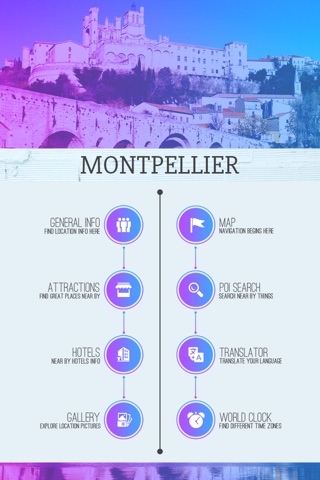 Montpellier Tourism Guide screenshot 2