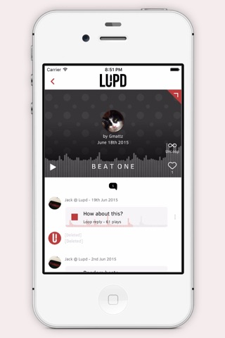 Lupd - Social music creation screenshot 4