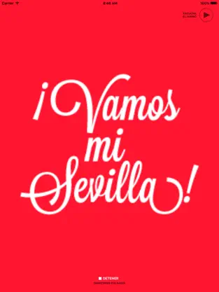 Captura de Pantalla 3 !Vamos mi Sevilla! !Vamos Campeón! iphone