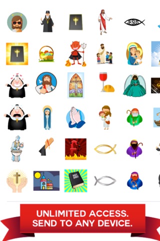 Holymoji - Christian HD Emoji & Emoticons Keyboard screenshot 2