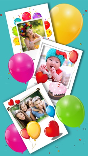 Happy Birthday photo frames – create birthday greeting cards(圖5)-速報App