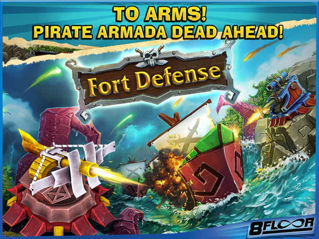 ‎Fort Defenders 7 seas HD Screenshot