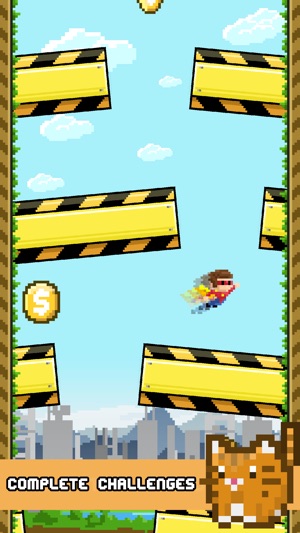 Flappy Skies - Endless Sky Flyer(圖2)-速報App