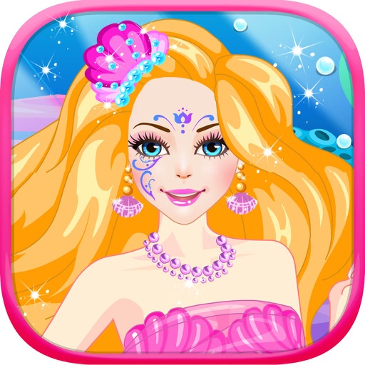Mermaid Salon - Deep Sea Fairytale,Makeup, Dress up and Makeover Game for Girls and Kids icon