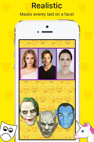 Masqify for Snapchat - HD Face Swap Masks, Switch Faces with Live Photo Effects screenshot 2