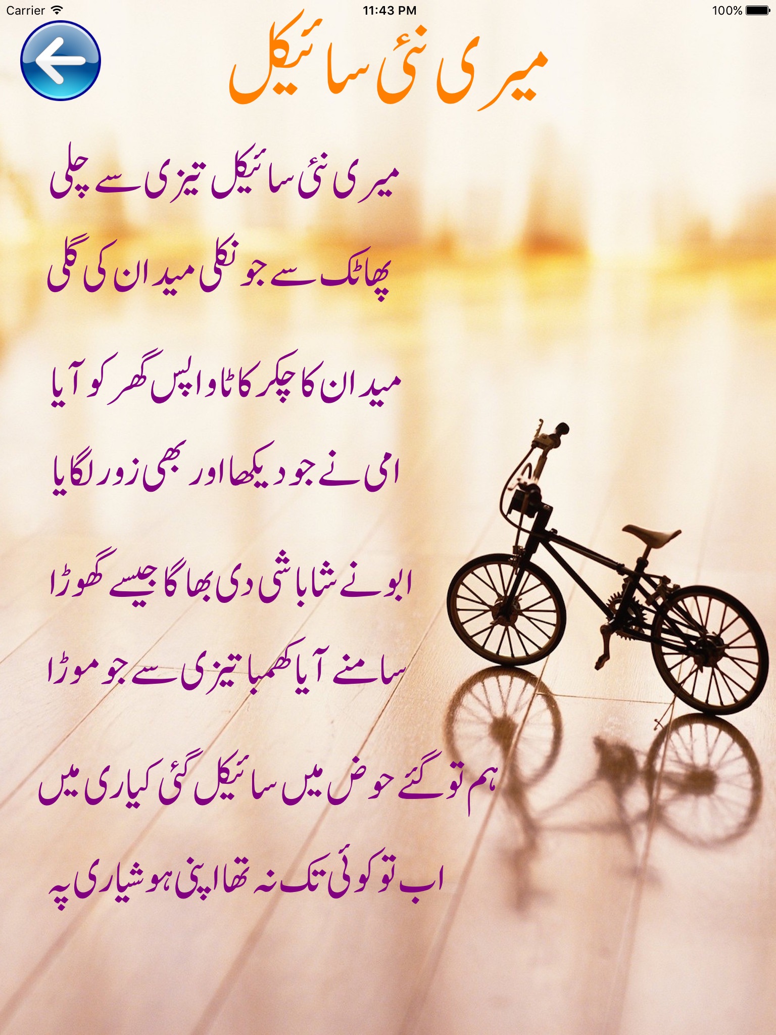 Urdu Rhymes Poem screenshot 3