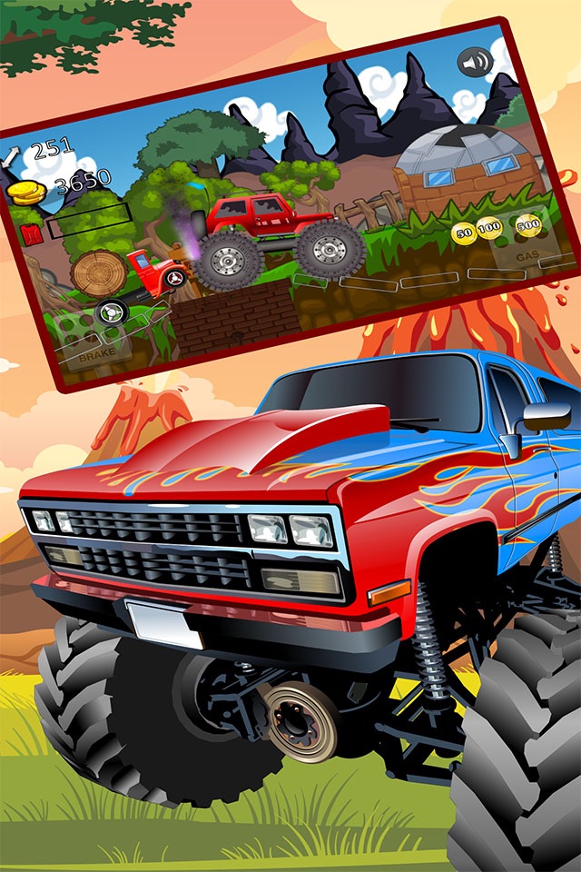 4X4 Truck Hill - Car Racing Games screenshot 3
