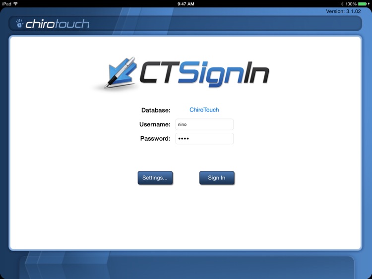 CT Sign-In Mobile 6.4